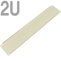 NETmate CYPN-2U(Ivory) 허브랙 블랭크 판넬(2U/아이, 7개