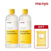 마녀공장 퓨어 엔자임 클렌징 워터 400mlx2개 +퓨어 티슈 10매 875188