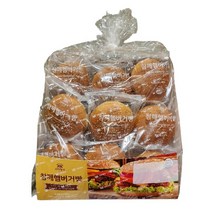 [코스트코] 신라명과 참깨 햄버거빵 70g 18입 /1개 단품, 18개