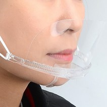 주방 시식코너 요리 투명 위생마스크 턱받침, 제품선택, 604