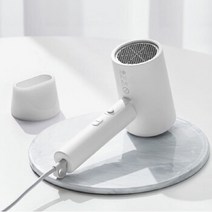 Xiaomi mijia 원래 음이온 헤어 드라이어 1600w 전문 빠른 건조 전기 망치 휴대용 여행 접이식 타격 건조기, 하얀, 우리를