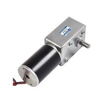속도 조절 모터 웜기어 소형 고출력 감속, 이중 축 + 브래킷 12v 전압 12rpm