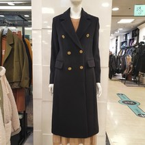 블루페페 부평점 70%세일 알파카 울 비스코스 블랜딩으로 부드럽게 떨어지는 핏 고급스런 롱 코트