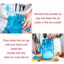 레트로 팥 빙수기 나혼산 빙수떡 옛날 눈꽃 슬러시 기계 가정용 미니 easy ice shavers crusher handheld snow manual crushing ice