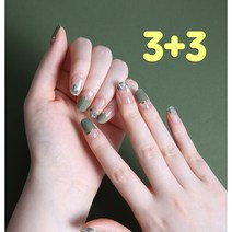 티올라 붙이는 볼륨 젤 네일 스티커 기획 36종, 1.스위트파스텔