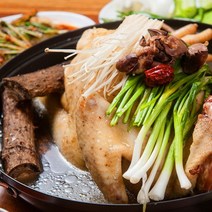 진하게 푹 끓은 보양식 능이삼계탕 1.2kg.오케이덕