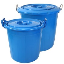 만능용기 대형용기 청용기 플라스틱다라이 김장통 대형물통 파란통, 청통6호 35리터 몸통만, 1개