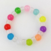 (OR) 사탕구슬 자외선비즈 팔찌만들기, 단품