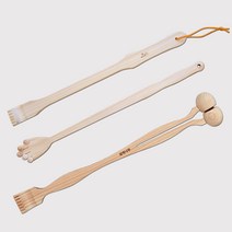 편백향 편백나무 효자손 어깨 등긁개 지압기 마사지기 효도손 (3종 중 선택), 편백향 효자손