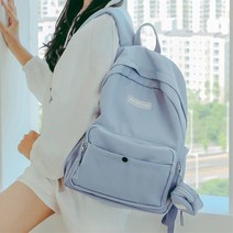 귀여운 콩단추 미니파우치 여학생 등교 백팩 여성백팩