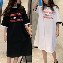 젠틸레 미니원피스티 박시핏 원피스 롱박시티 오버핏 박스티 빅사이즈 반팔 롱티셔츠 5부 원피스 티셔츠