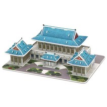 3D입체퍼즐 청와대 유명건축물 모형 만들기초등학생 어린이 조립 학습교구 초등학교 집콕놀이 -735056NH, 딜라이트몰 본상품선택, 딜라이트몰 해시계 휴대용해시계, 딜라이트몰 본상품선택
