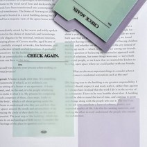 모이스트인덱스잇 L (반투명 점착 메모지), (10클리어프리)