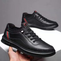 엄마단화 남성 운동화 가죽 통기성 Vulcanized 신발 플랫 캐주얼 Zapatillas Hombre