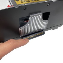 카드 자동 셔플러 섞기 보드 게임 섞는 셔플 기계 딜러 홀덤 포커 블랙잭 카지노 머신 스마트, 라지(5-6매)+배터리