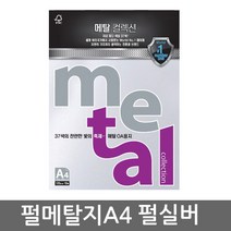 삼원특수지 메탈컬렉션 A4 (10매)120g 30종 모음, 10매, MC36(실버펄)