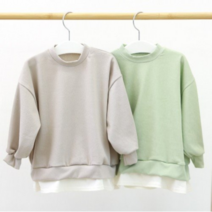 퍼니공장 아기 유아 아동 주니어 봄 가을 레이어드 긴팔 티셔츠