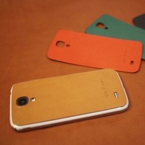 1300k [주문제작] [제이엔케이] 갤럭시S4(Galaxy S4) 심플 가죽스킨, Green