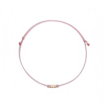 14K 골드필드 볼3 핸드메이드 매듭 실팔찌 16Color
