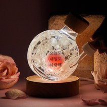 리비트 장미무드등-4종모음, 핑크-(M), 우드캡+우드조명+선물용패키지(+7500), 선택안함