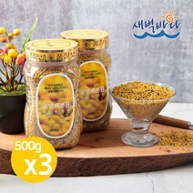자연 그대로 채취한 벌꿀화분 500g x 3병 다래화분 HOHP5003