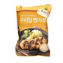 올가 집밥 우리밀 빵가루 (190g) 제사 명절 아이들간식 자취 건강식 전 부침개 튀김, 20개