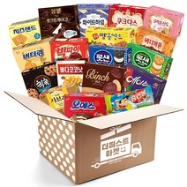 [더퍼스트마켓] 대용량 인기비스켓 4묶음 과자세트, SET.11후렌치파이딸기+맛동산+제크오리지날+카스타드