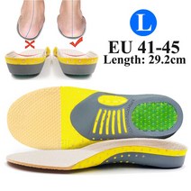 깔창핫팩 발바닥 신발용 정형 안창 아치 지원 패드 남성 여성 스포츠 피트 신발 용 케어 Orthotic Breathab, 02 L EU 4145