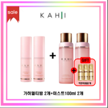 kahi 가히멀티밤 9g + 가히미스트100ml + 차앤박샘플증정 이시영 김고은 가희주름스틱 바르는뷰티가희 목주름스틱 연예인멀티밤, 멀티밤2개+미스트100ml2개+차앤박샘플3개
