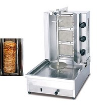 gb-800 스테인레스 스틸 가스 수직 브로 일러 3 버너 shawarma 케밥 기계 판매