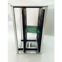 SMT 제조업 PCB 생산 회로 로딩 플레이트 수납대 ESD 선반 랙, 355x320x563mm