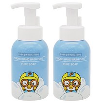뽀로로 패티 핸드워시 퓨어플러스, 300ml, 2개, 뽀로로+뽀로로 총