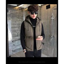 U넥 초경량 패딩조끼