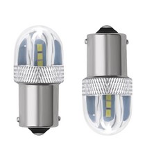 1PC 1156 BA15S P21W 1157 BAY15D 3030 6SMD Canbus LED 전구 신호등 자동 반전 6000k 화이트 슈퍼 브라이, 01 White_02 1157 Bay15d P21-5W