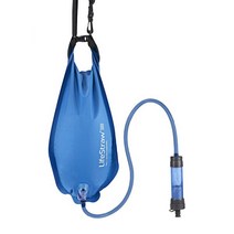 라이프스트로우 LifeStraw Flex 고급 정수 필터 그래비티 백 포함 블루 3.8리터용량, Gravity Bag