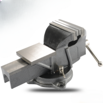 벤치 탁상 바이스 헤비 산업용 정밀 밀링 작업대 테이블 플라이어, 53 8인치가중독일연성철, 1개