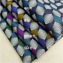 기하학 한복지 -4종 (0708-7) 봉긋 각살아나는 원단, 골드