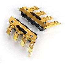 오토바이 개조 프론트 펜더 보호 커버 액세서리 대부분의 전기 자전거 Soco Niu 유니버설, 03 Gold