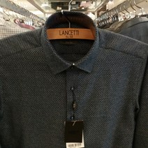 란체티 기모 선염도비 슬림셔츠 LRW1010NA