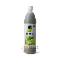 청포도원액 청솔식품 835ml, 단품