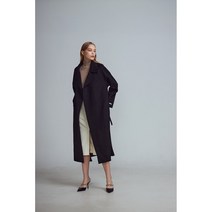 아소아르 여성용 울 100 소프트 감성 데일리룩 가을겨울 마롱 롱 코트 Marron Coat