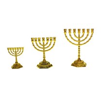 인테리어 촛대 캔들홀더 유태인 메노라 양초 홀더 종교 Candelabra Hanukkah 촛대 7 494bEA4c8, Middel