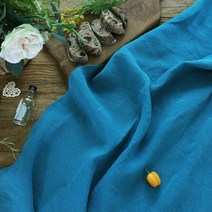 리투아니아 바이오워싱 15수린넨 여백-블루(a3211)