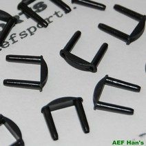 200PCS 배드민턴 라켓 라켓-그로밋-아일렛 2 가지 의 그로밋 답장, [01] white long grommet