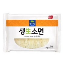 면사랑 생소면 1kg 10개 국수 생 소면 대용량 60인분 콩국수면, 1kgx10개
