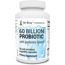 Dr.Berg Nutritionals 60억 CFU 프로바이오틱스 with 프리바이오틱 블렌드 30베지캡슐