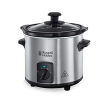 Russell Hobbs 슬로우쿠커 타이머 전기냄비 주방용품 스테인리스 찜기 멀티 216802, 미니 징거_싱글