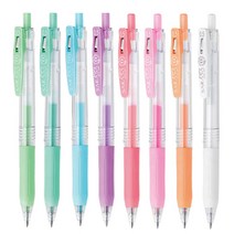 제브라 사라사 클립 중성펜(+밀크), 클립 밀크 0.5mm, 밀크블루그린 MKBG