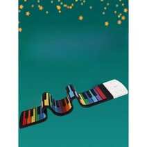 전자 디지털 입문용 롤키보드 7색 피아노