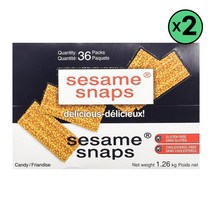 Sesame Snaps 참깨 스냅 35그램 36팩 미국 x 2개